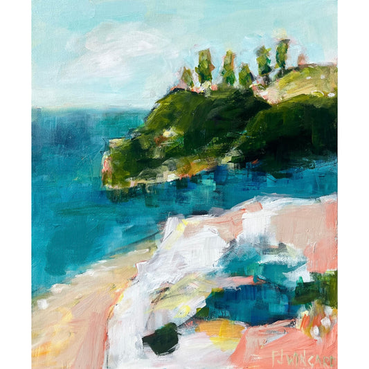 Buongiorno | Abstract Coastal Painting