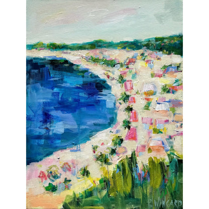 French Candy | Abstract Coastal Painting