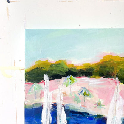 My Anchor | Abstract Coastal Painting